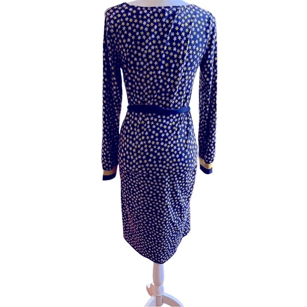 Boden Star Fawn Jersey Midi Dress 4R - Picture 8 of 14